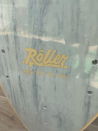 Tabla de surf Softech Roller 6'0. sin quillas.