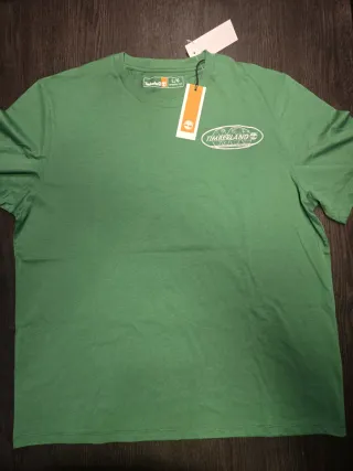 Timberland T-shirt Maglietta Verde Tg. L