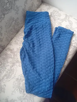 Mallas Push Up Talla L Azul