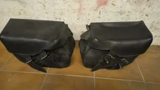 Alforjas Originales Harley Davidson Cuero