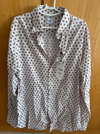 Camisa Zara Estampada XL