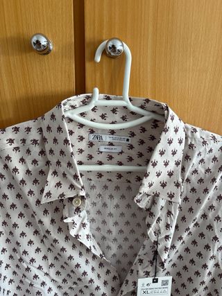 Camisa Zara Estampada XL