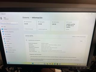 HP Prodesk i5 7ª Gen con DVD