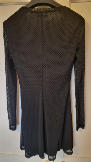 Vestido tul negro Stradivarius (con etiqueta)