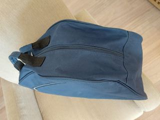 Bolsa de lona impermeable azul, ligera y robusta..