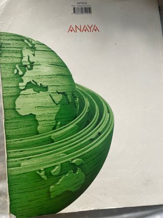 Geografía 2 bachillerato anaya