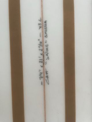 Tabla de Surf Amnesia Mini Malibu 7'4