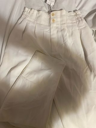 Pantalón Sfera Blanco Talla M Nuevo con etiqueta