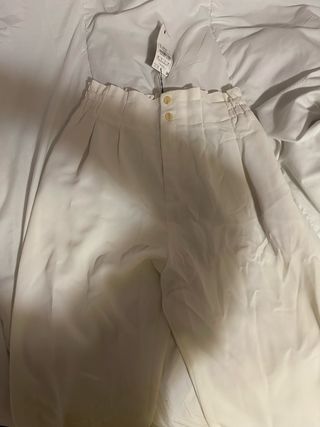 Pantalón Sfera Blanco Talla M Nuevo con etiqueta