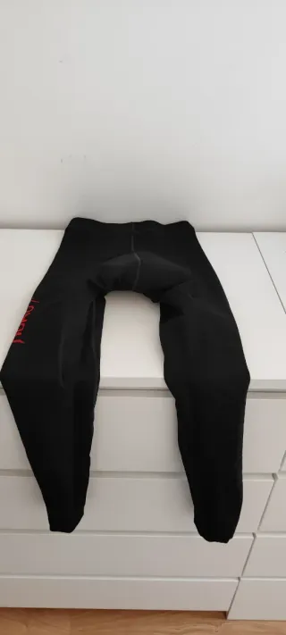 Pantalón ciclismo Hoko negro talla L mujer