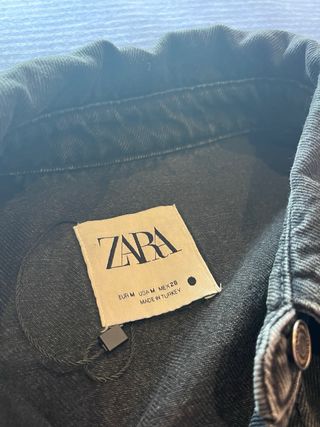 Chaqueta tejana Zara Talla M