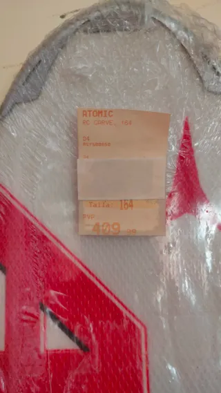 Esquís Atomic RC Carve 164