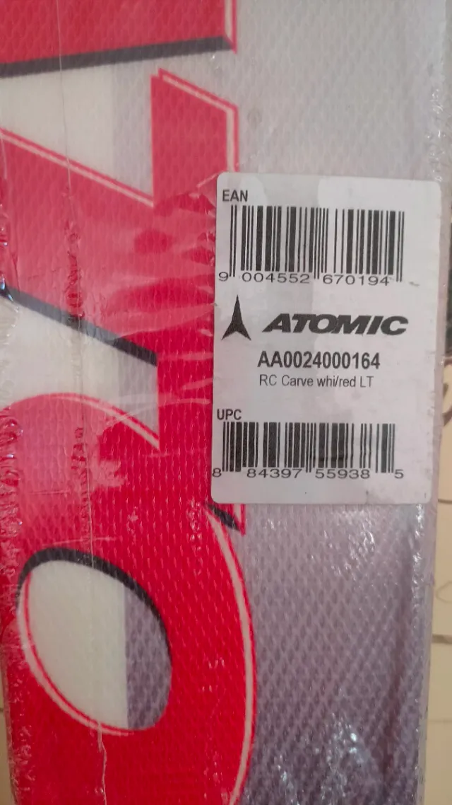 Esquís Atomic RC Carve 164