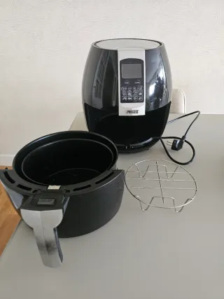 Freidora de aire Princess XL Negra