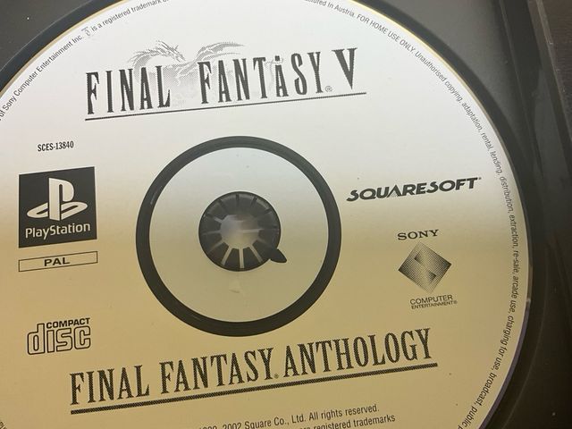 Final Fantasy Anthology PAL SPAGNA PS1 (RPG)