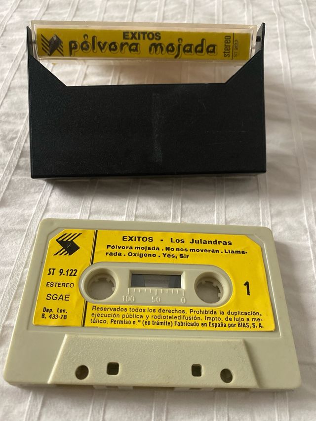 Cinta de música Pólvora Mojada - Éxitos