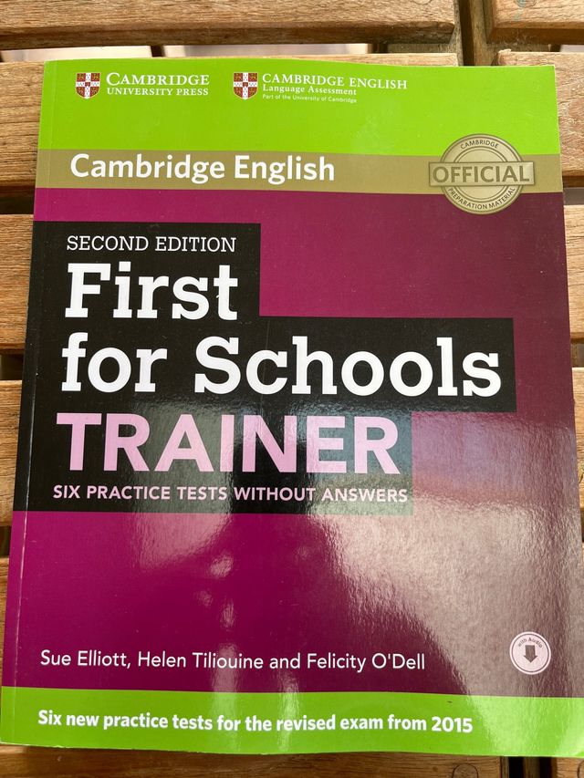 First for Schools Trainer Six Practice Tests wi...