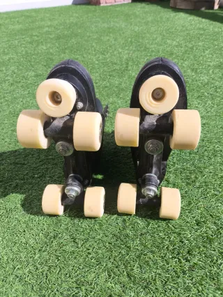 Patines Oxelo roller niña Retro T39 Negro