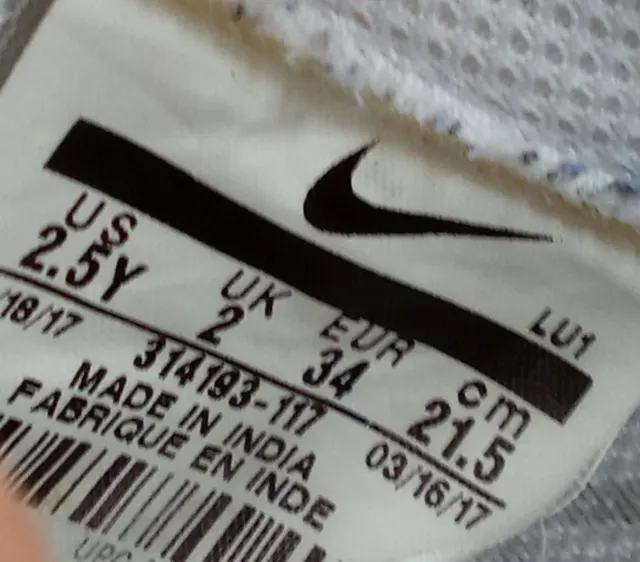 48h
Deportivas Nike Talla 34 Blancas