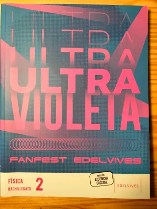 Libro de Física 2 Bachillerato editorial edelvives