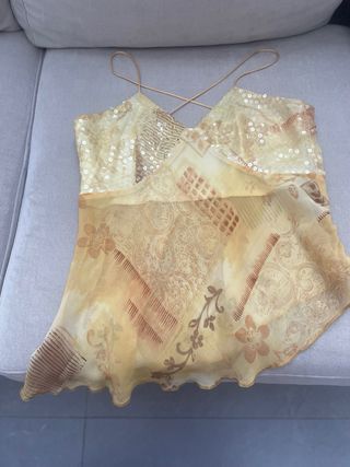 Conjunto Top y Falda Talla 40