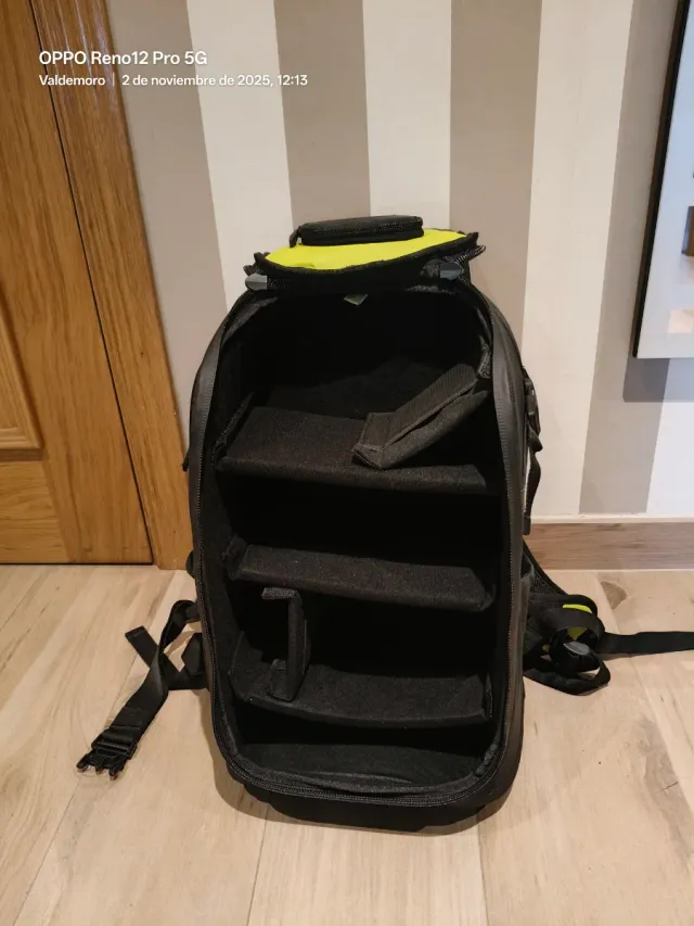 Mochila FPV Torvol Pitstop Negra y Verde