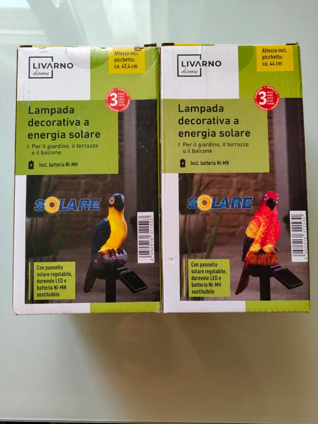 Lámpara solar decorativa pájaro Livarno Home