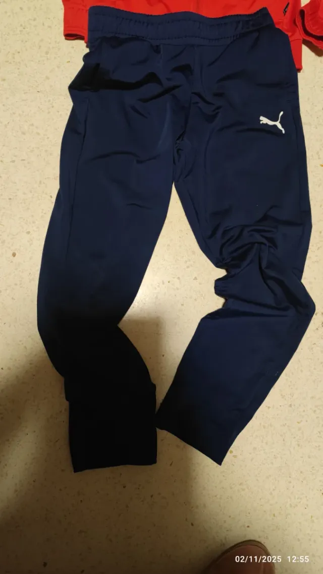 Chándal Puma Rojo y Azul Talla 11/12