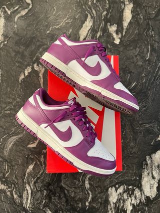 Nike Dunk Low Pro Morado y Blanco