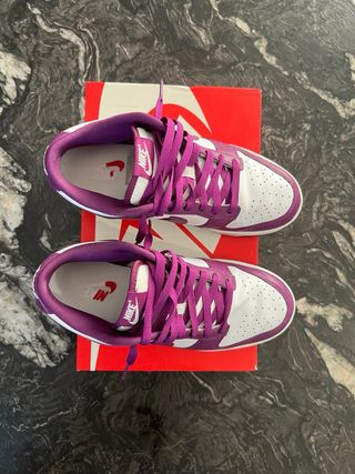 Nike Dunk Low Pro Morado y Blanco