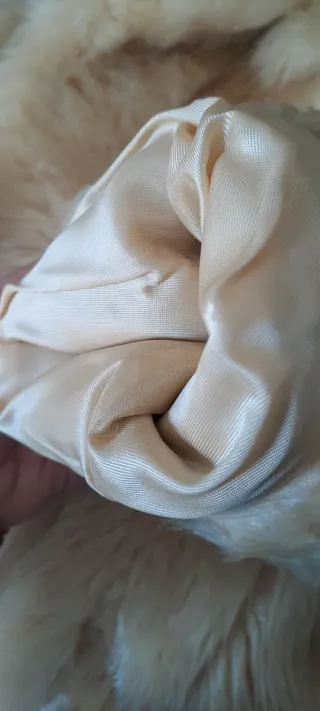 Pelliccia sartoriale beige 1982