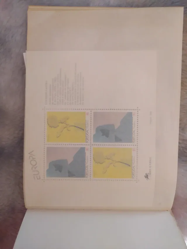 Fogli per francobolli del Portogallo