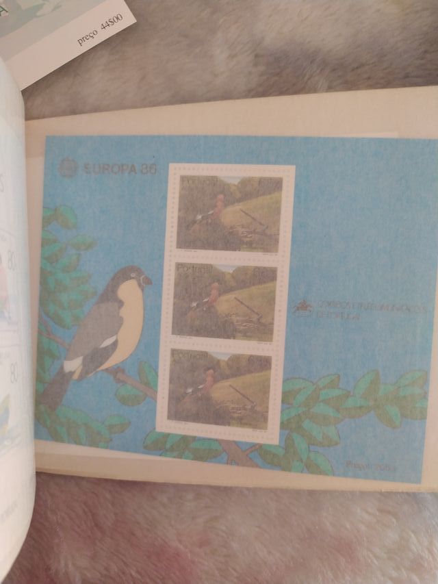 Fogli per francobolli del Portogallo