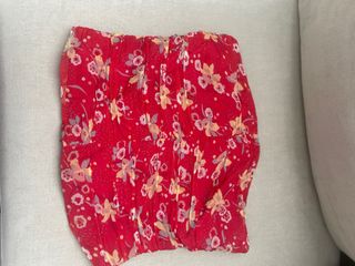 Conjunto falda y top estampado floral