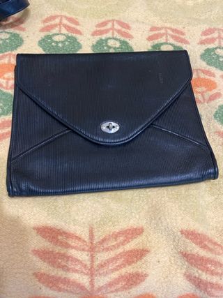 Pochette Fendi Vintage Pelle Nera
