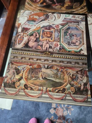 8 Poster Palazzo Farnese (4) e Villa Medici (4)