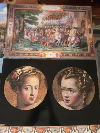 8 Poster Palazzo Farnese (4) e Villa Medici (4)