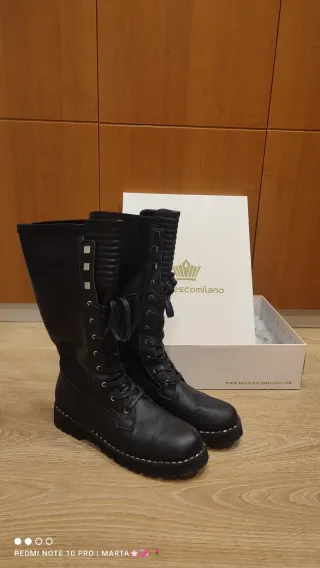 Botas Francescomilano Negras.
