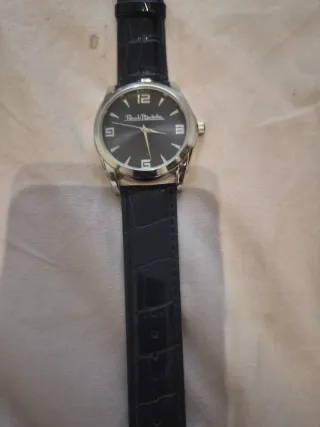 Reloj Renato Balestra Negro y Plateado