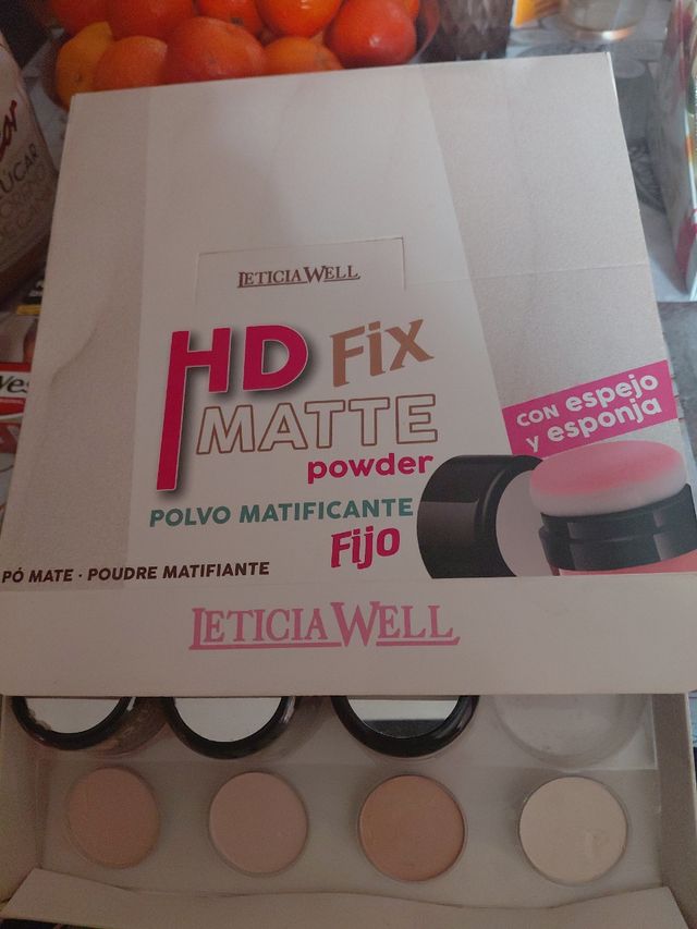 LETICIA WELL Polvo Matificante Fijo HD Fix Matte
