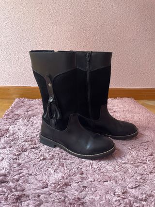 Botas niña talla 32 piel