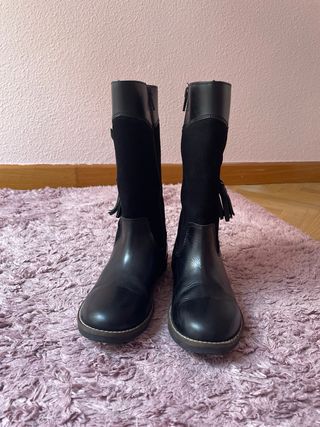 Botas niña talla 32 piel