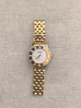 Reloj Folli Follie Dorado con Cristales