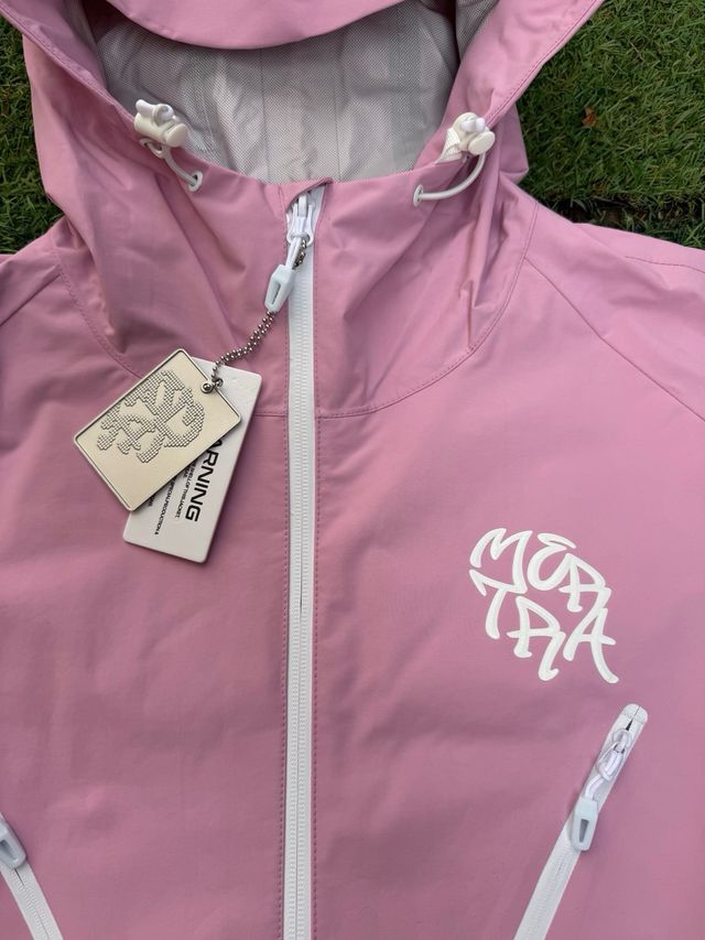 Cortavientos Rosa Mertra Talla S