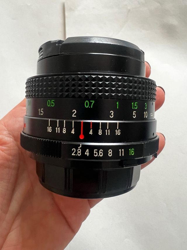 Vivitar 28mm Montura MD