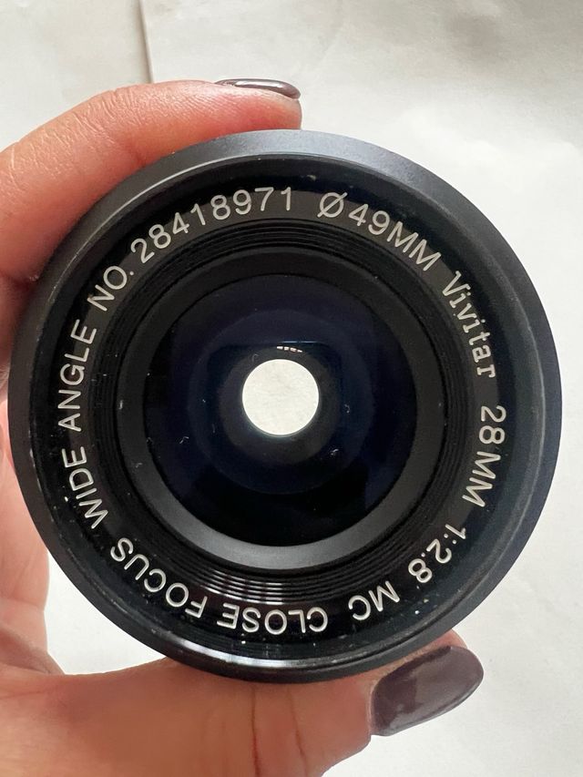 Vivitar 28mm Montura MD