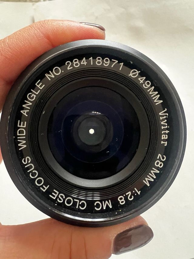 Vivitar 28mm Montura MD