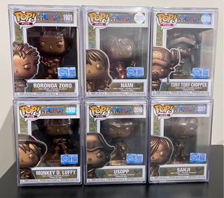 Funko Pop One Piece Bronzo Set