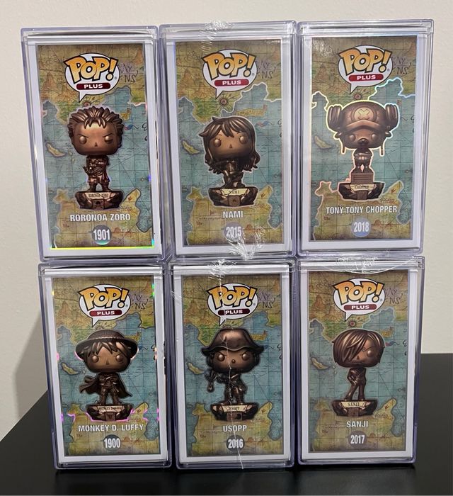 Funko Pop One Piece Bronzo Set