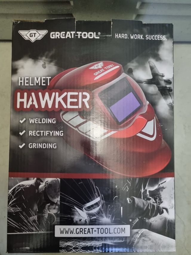 Careta de soldar GREAT TOOL HAWKER